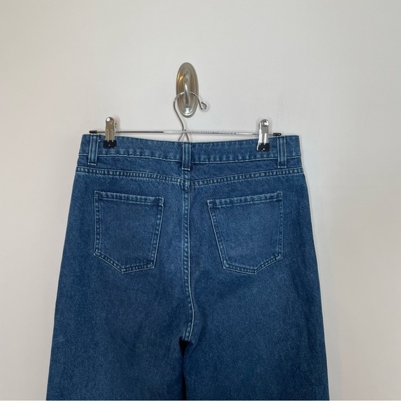 Paloma Wool Marsala High Rise Wide Leg Flare Jeans Size 40 - Picture 4 of 8